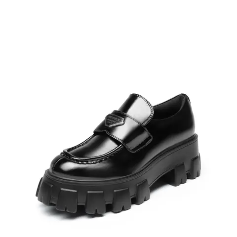 Dream Pairs Women's Shoes Vegan Leather Casual Elegant Plain Loafers - Patent Slip-Ons with 2.5-in Chunky Lug Sole, Arch Support, Latex Cushion for Daily Wear