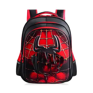 Spide_r-Man Backpack Large Capacity Shoulder Backpack Lightweight for School Outdoor Travel