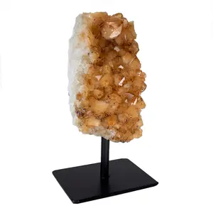 Citrine Specimen on a Stand 9-12"