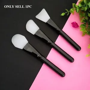 Silicone Mask Brush, 1 Count Soft Face Mask Applicator, Facial Cleanser Brush, Facial Skin Care Tool, Facial Cleaning Tool, Pore Brush Face, Professional Makeup Tools for Women