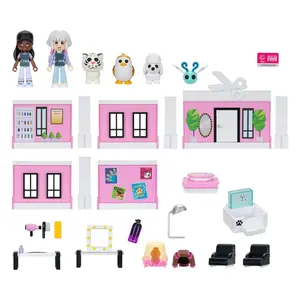 Adopt Me Pet Salon Playset with Figures / Code / Collector's Guide & Batteries