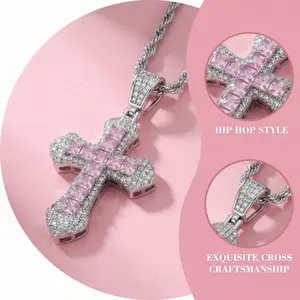 Final Sale Clearance Cross Necklace Minimalist Simple Pendant Jewelry for Women