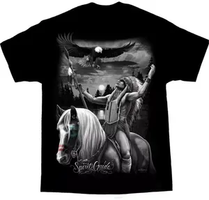 David Gonzales Spirit Guide Native American Eagle T-Shirt DGA Women's Top - Womenswear