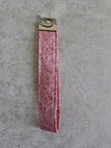 Pink Wristlet Keychain