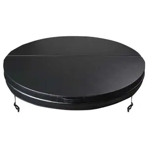 7' Hot Tub Cover - BLACK