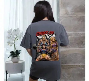 Choke On The Iron princess gym tee