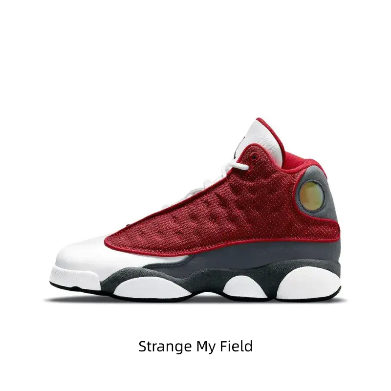 Red Mesh & White Leather! Iconic High-Top Sneakers with Retro Basketball Vibe