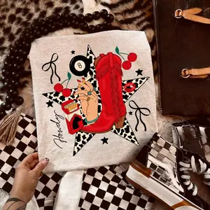 Howdy Cowgirl Star Collage Sweatshirt T-Shirt, Howdy Cowgirl Star Collage Western Shirt, Cowgirl Western Clothings, Rodeo Tee, Western Outfit For Women, Western Merch, Gift For Her, Unisex Tee, Birthday Ideas