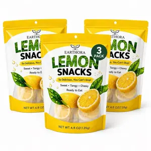 Sweet & Sour Dried Lemon Snacks (Pack 3)