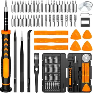 Small Precision Screwdriver Set with Torx T5, T6, T8, Mini Repair Tool Kit for Macbook, Computer, Laptop, iPhone, PS4 PS5, Xbox, Switch, Eyeglasses, Watch, PC, Ring Doorbell, Electronic