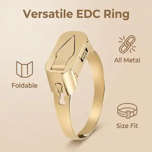 Viral Fidget Ring – Adjustable Anxiety Spinner Ring, Perfect Gift for Adults
