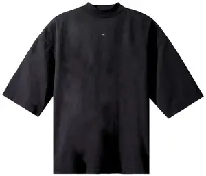 Yeezy Gap Engineered by Balenciaga Logo 3/4 Sleeve Tee 'Black'