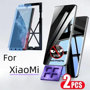 2-Pack Anti-Spy Ceramic Screen Protector for Xiaomi 14pro 14ultra 12pro 12ultra, Easy Installation, Scratch-Resistant, Durable Protection