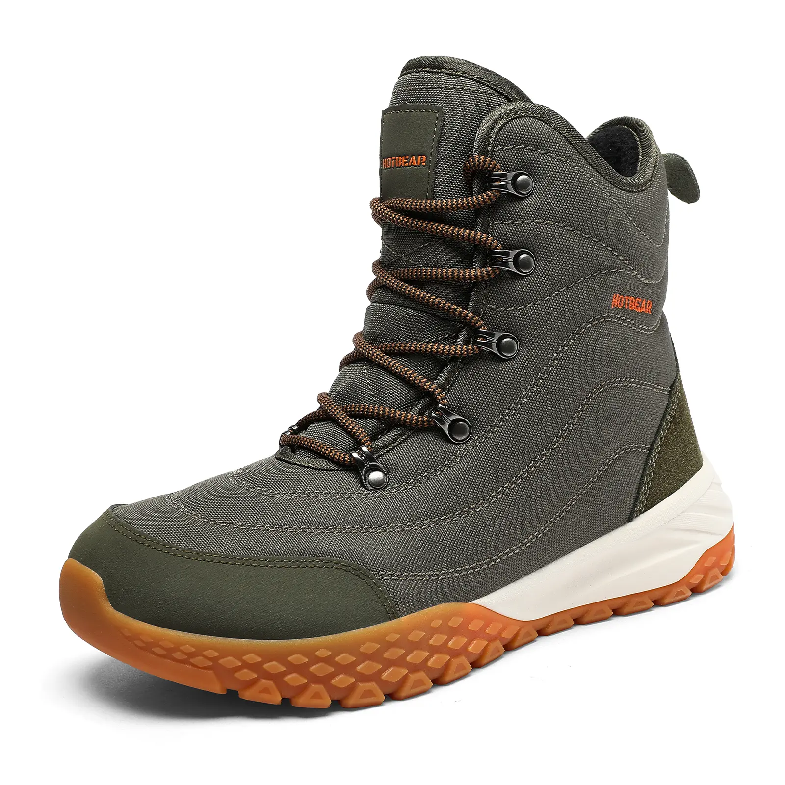 Men's Thinsulate Insulated Winter Snow Shoes, Cold Weather Gear, Wide Toe Box, Slip-Resistant Outsole, Orthopedic & Arch Support Boots