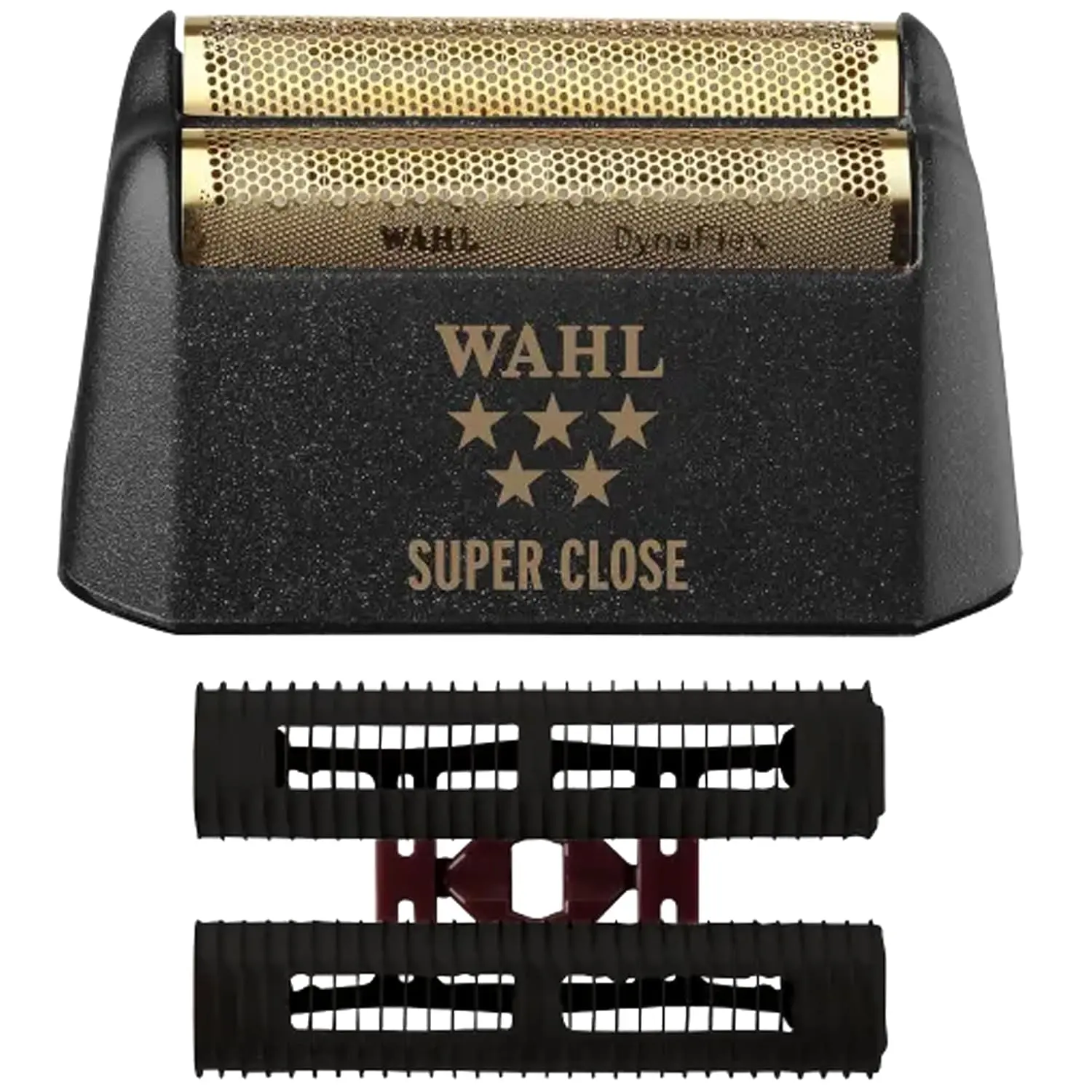 WAHL Professional 5 Star Finale Trimmer & Clipper Replacement Foil and Cutter Bar Assembly - Face Grooming Trimmer Head Accessory, Super Close Gold Foil, Stainless Steel Component, Blending-Compatible with 5 Star Finale Model, Shavers, Human Hair, Zero-Ga