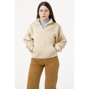 SHR408 - Half Zip Sherpa Pullover