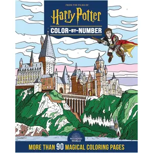 Harry Potter Color-by-Number Book | Flexibound