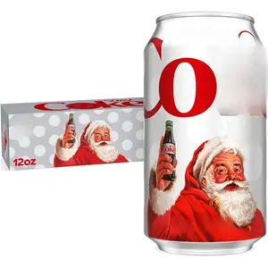 Diet Coke Soda Soft Drinks, 12 fl oz Fridge Pack Cans, 12 Pack - Cola Flavored Diet Soda Soft Drinks