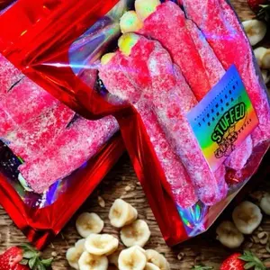 Strawberry Banana STUFFED Kaleidoscopes-6Ct