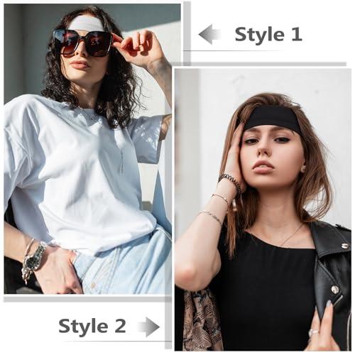 16pcs non-slip cotton headbands—soft, breathable & stylish. Perfect for workouts, yoga & daily wear. Stays in place & offers great value