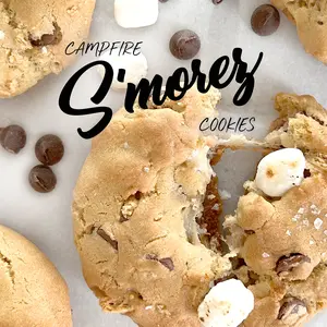 Chewyz Campfire S'morez Cookiez - Just like when you made over the campfire