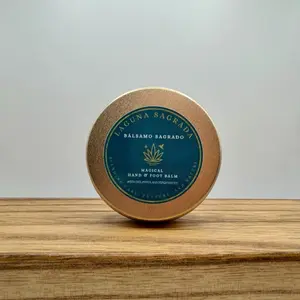 Balsamo Sagrado(1oz) Magical Hand and Foot Balm made with chia, pepita and tepezcohuite (handcrafted small batch) Beeswax Nourishing Organic Avocado Oil-1oz