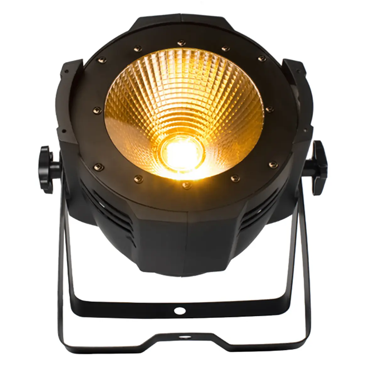 SHEHDS Modern Design 200W LED COB Par Lights - 100-240V AC Power Supply, UK Plug, Cool&Warm White, DMX 512 Strobe, Aluminum Alloy Shell, 2-Year Warranty, 60,000-Hour Lifespan Uplighting for Church, Concert