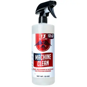 13 Supplies Machine Clean 32 oz Outdoor All-Purpose Cleaner for Truck Off-Road Equipment & Farm Gear Non-Acid Formula