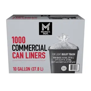 10 Gallon Commercial Trash Bags (1000 ct.)