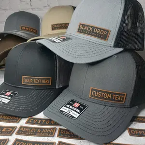 Custom Text Hat, Personalized Text, Company Business Caps, Customized Logo Caps, Company Name Hats, Customizable Word Hats, Custom Patch Hat