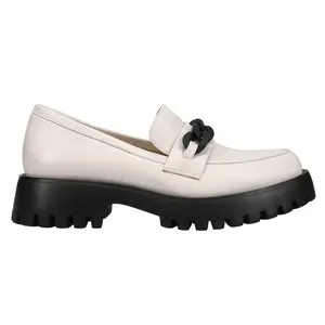 VANELi Womens Zefiro Lug Sole Loafers Casual - White