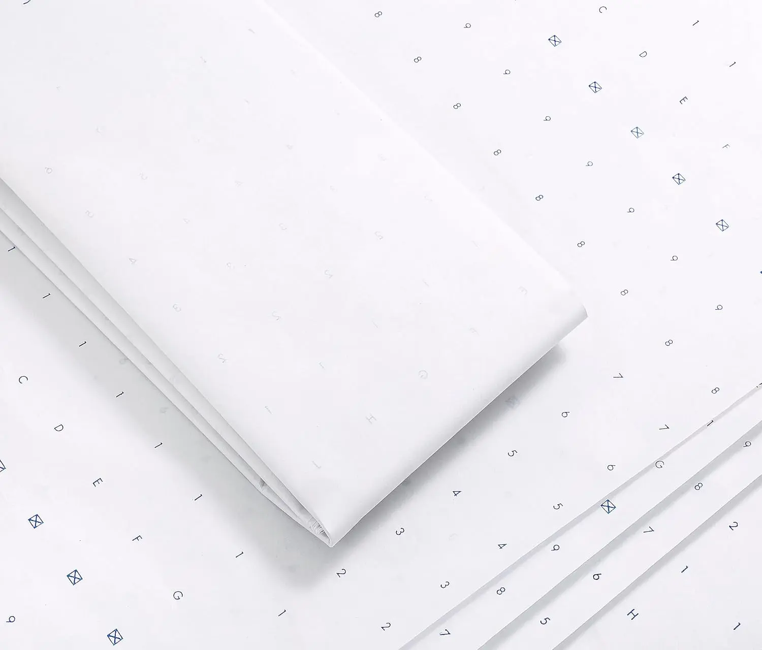 Pattern Paper for Fashion Design - 36 inches x 3 Yards Pack - No Roll - Alpha Numeric Dotted Marking Paper - Made in The USA