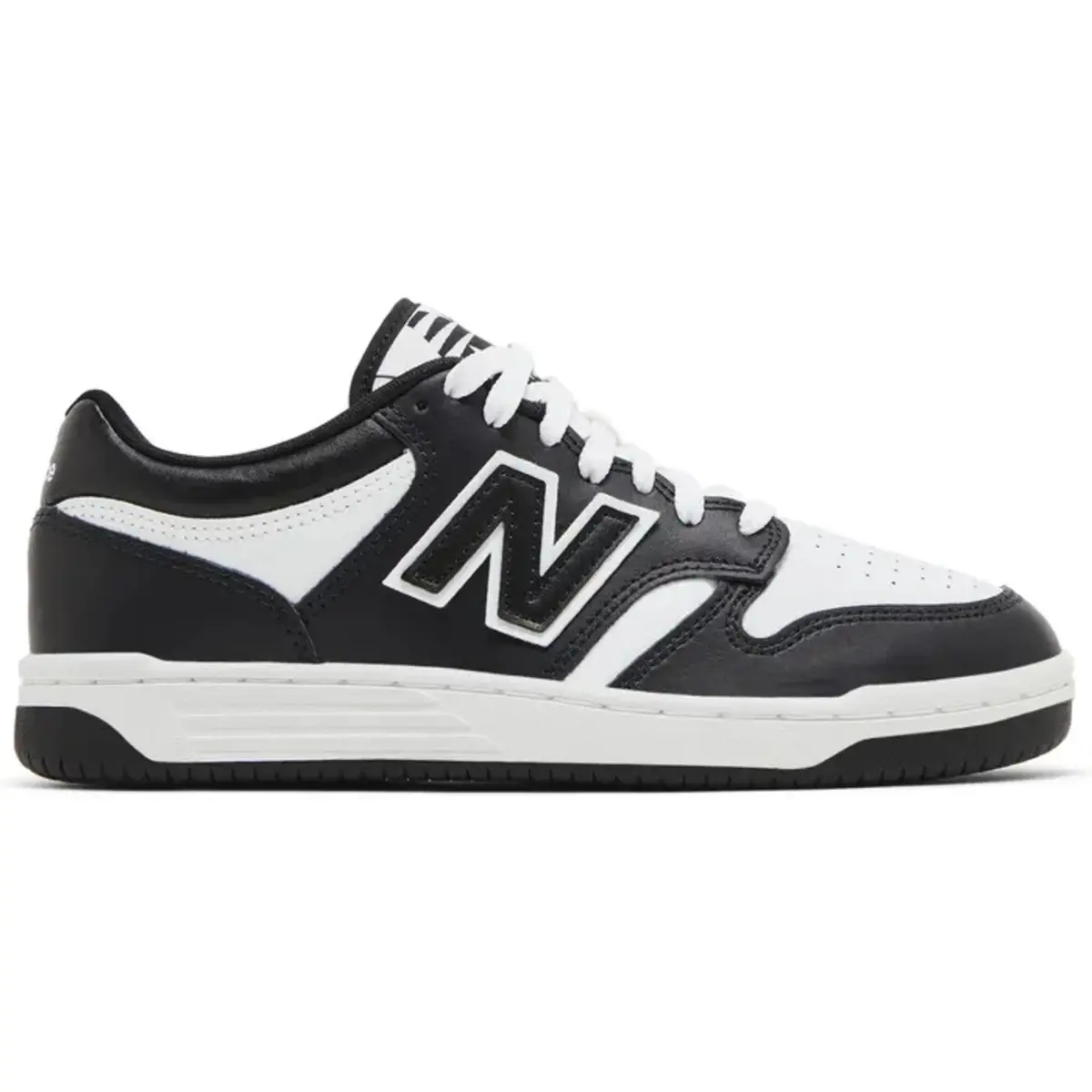 New Balance 480 Black White GS Fashion Shoes New