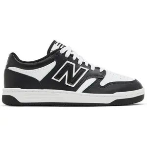 New Balance 480 Black White GS Fashion Shoes New