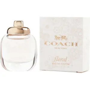 Coach Floral Mini Eau De Parfum 0.15oz Extra Black0.15oz At Home