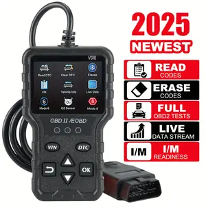 Universal Obd Ii Can Diagnostic Tool - Suitable for Reading and Clearing Vehicle Engine Fault Codes from 1996 Onwards, Supports Obd2 Protocol