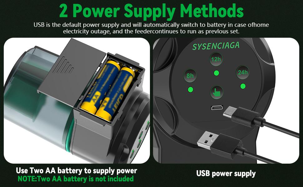 250ml intelligent automatic fish feeder, aquarium automatic fish feeder, fish tank holiday timed feeder, electrically adjustable automatic fish food dispenser