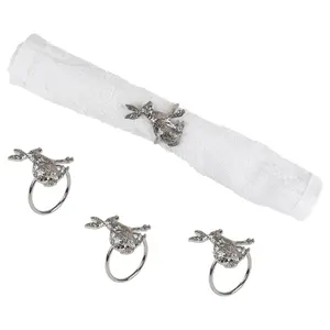 Rabbit Napkin Ring, Set of 4 by Valerie