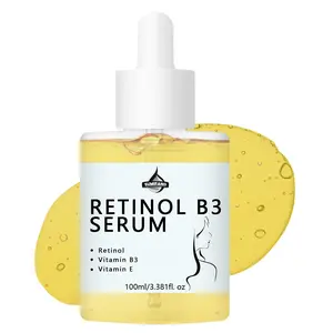 Retinol B3 Face Serum, Moisturizing Facial Essence, Hydrating Facial Serum for Improving Lines, Wrinkles & Premature Sun Damage, Skincare