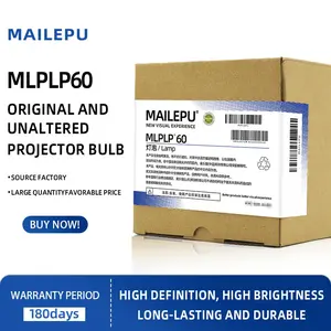 MAILEPU Projector Lamp Bulb for Elplp60/v13h010l60 Epson PowerLite 420 425W 905 92 93 95 96W 1835 430 435W 915W D6150 v13h010l61/Elplp61 Replacement Projector Lamp Bulb