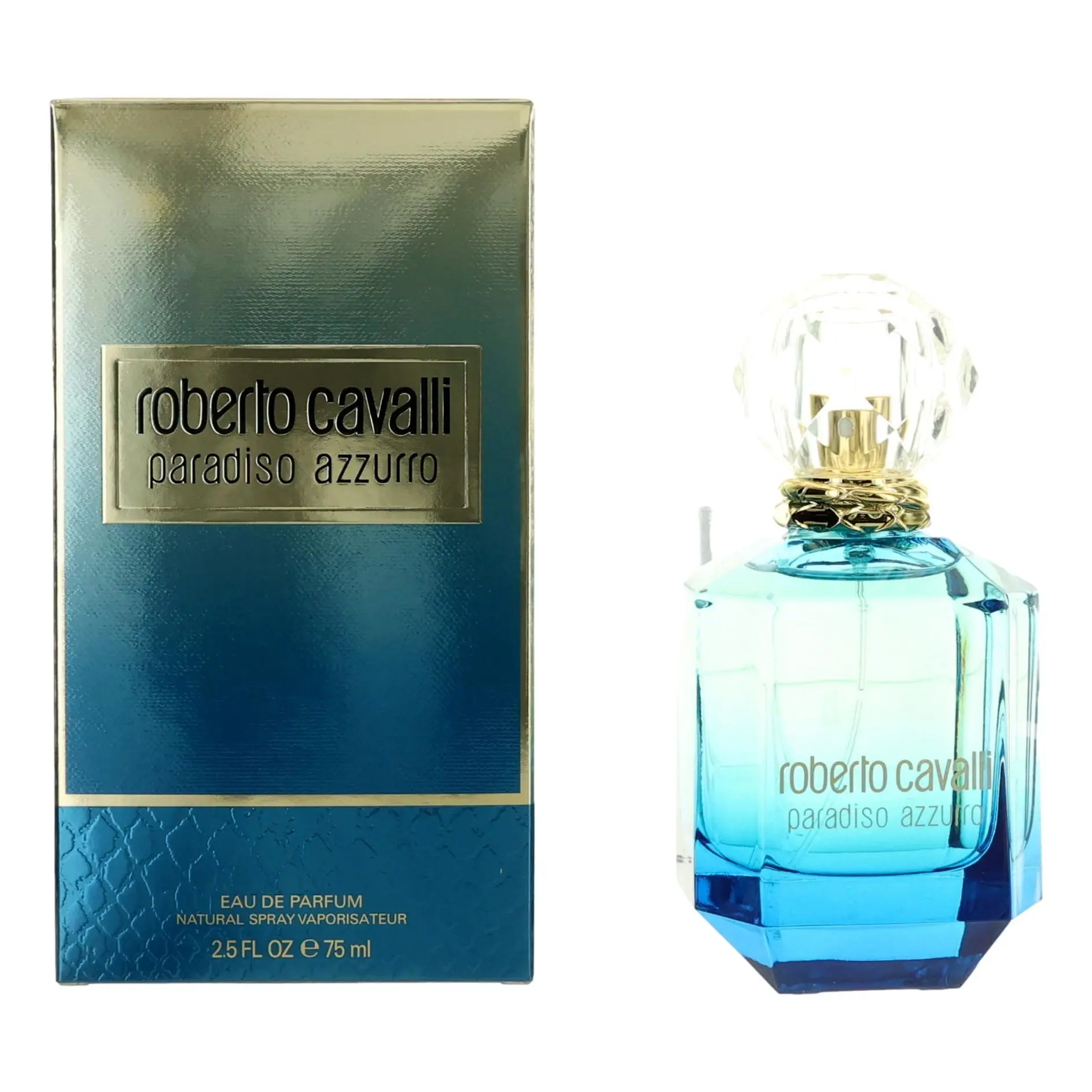 Roberto Cavalli Paradiso Azzurro Women's Fragrance - 2.5 oz Eau de Parfum Spray