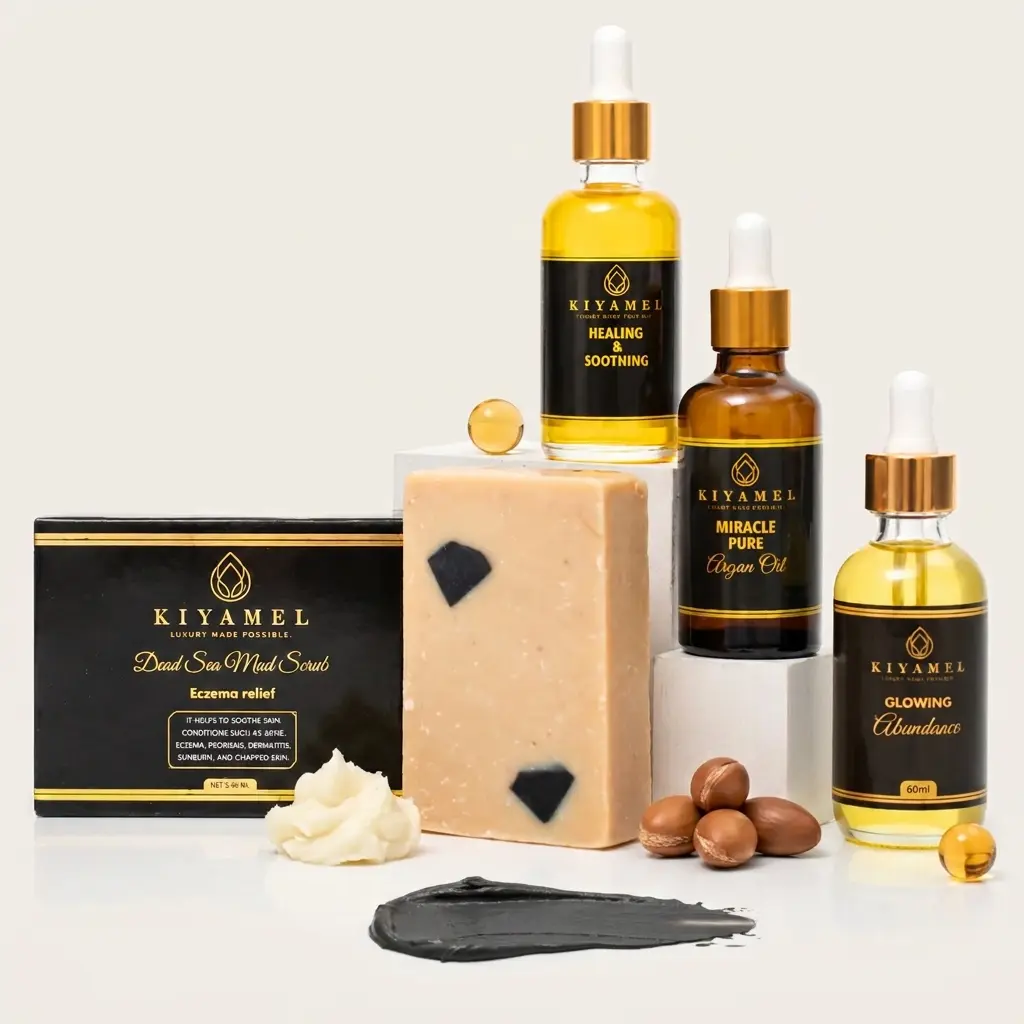 Ultimate Eczema Relief Bundle - Organic, Hypoallergenic, 4-Step Solution for Soothing & Radiant Skin, Dermatologist Approved