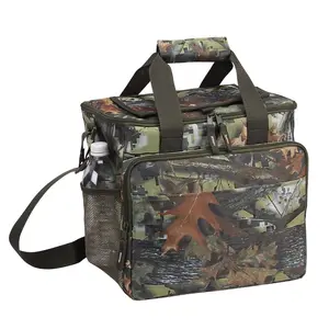 212 MAIN Camo Soft Sided Cooler - Pack of 24 Durable Insulated Thermal Insulated Bags, Camping Cooler, with Carry Handle, Cooler Carry Handle
