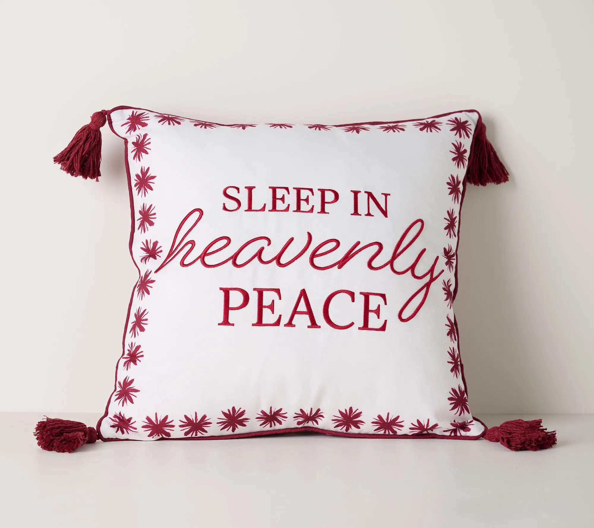 Sleep In Heavenly Peace 18" x 18" Dec Pillow by Kim Gravel