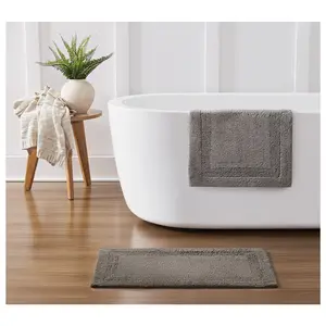Royal Velvet Classic Cotton Set of 2 (17x24, 20x32) Bath Rug