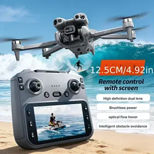 The new GT50 PMS HD drone features a 4.3inch screen remote control, 1080P HD dual cameras, and a brushless motor quadcopter design, making it suitable as a holiday or birthday gift