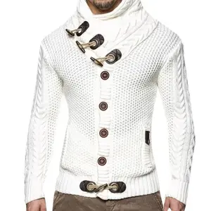 autumn and winter knitted jacket turtleneck sweater men's clothing fall outfits Pullover Knitwear