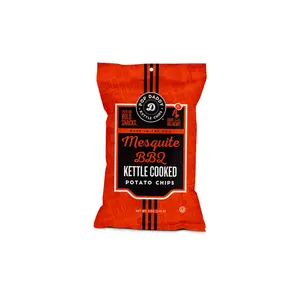 Pop Daddy Mesquite BBQ Kettle Cooked Potato Chips 5.0oz Snack Crunchy