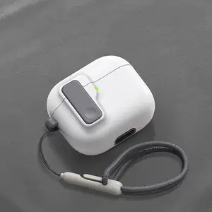 2025 New Hard Protector for AirPods 4 with Magnetic Lid Lock Hybrid Case Luxury Protection Cover for Apple AirPods 4(USB C) Headphone Storage