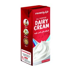 Fayakun All Purpose Dairy Cream 200ml (6.76Oz) | Rich & Luxurious | Whipping Cream For Desserts | Suitable For Baking, Coffee & Tea | Made with Fresh Milk